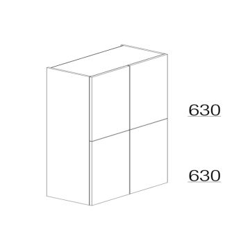 Badea Ergänzungsmöbel Mittelschrank - 70 cm, bemaßte Skizze
