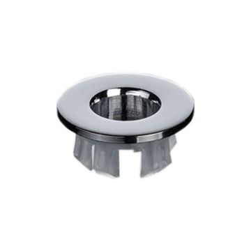 Badea Überlauflochabdeckung chromfarbig