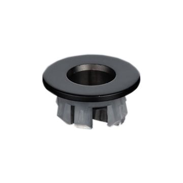 Badea Überlauflochabdeckung schwarz