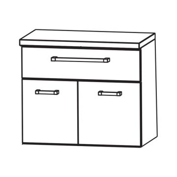 b collection b bright Unterschrank - 60 cm Skizze