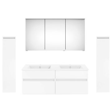 badshop.de Aurora Badmöbel Set 110 - 122 cm +30 cm