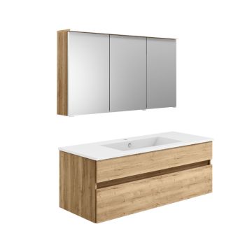 badshop.de Aurora Badmöbel Set 33 - 122 cm, Bad Set