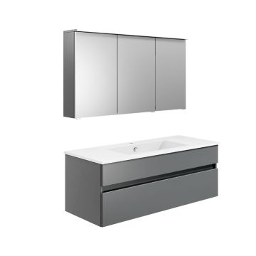 badshop.de Aurora Badmöbel Set 33 - 122 cm, Bad Set