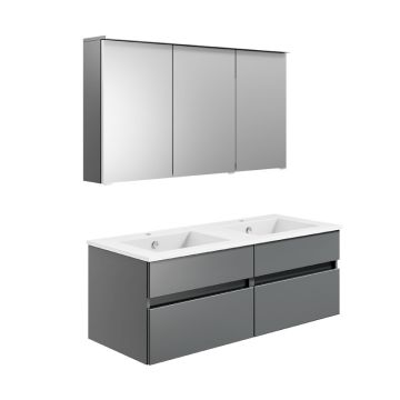 badshop.de Aurora Badmöbel Set 38 - 122 cm, Bad Set