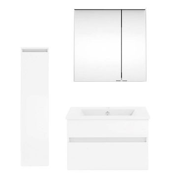 badshop.de Aurora Badmöbel Set 50 - 62 cm + 30 cm