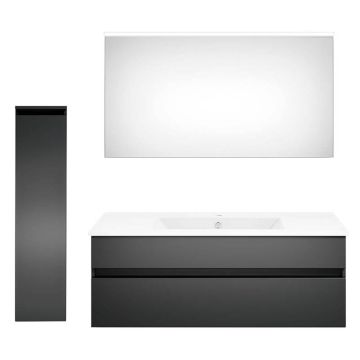 badshop.de Aurora Badmöbel Set 78 - 122 cm + 30 cm