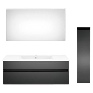 badshop.de Aurora Badmöbel Set 81 - 122 cm + 30 cm