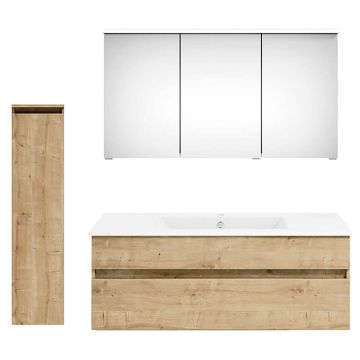 badshop.de Aurora Badmöbel Set 88 - 122 cm + 30 cm