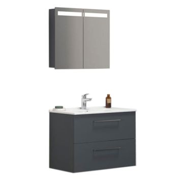 badshop.de Viva Badmöbel Set - 81 cm