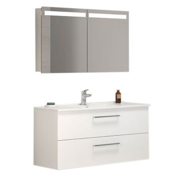 badshop.de Viva Badmöbel Set - 121 cm