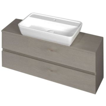 Burgbad Bel Mineralguss-Waschtisch mit Unterschrank 120 cm