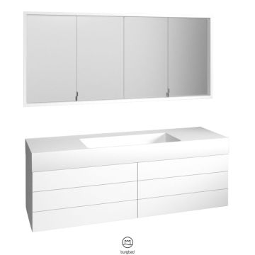 Burgbad Crono Badmöbel Set 164 cm