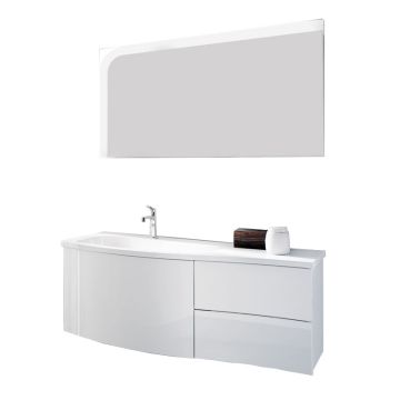 Burgbad Sinea 1.0 Badmöbel Set 3-1 - 121 cm
