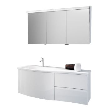 Burgbad Sinea 1.0 Badmöbel Set 4-1 - 121 cm