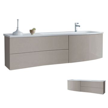 Burgbad Sinea 1.0 Waschtisch mit Unterschrank Set 4 - 161 cm