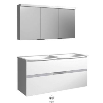 Burgbad Orell Badmöbel Set 123 cm