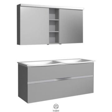 Burgbad Orell Badmöbel Set 123 cm