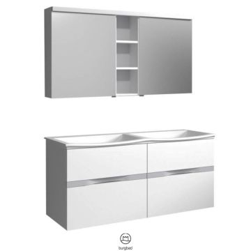 Burgbad Orell Badmöbel Set 123 cm