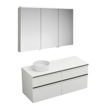 Burgbad Eqio Badmöbel Set - 120 cm