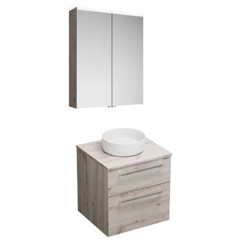 Burgbad Eqio Badmöbel Set - 65 cm