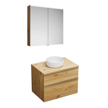 Burgbad Eqio Badmöbel Set - 80 cm