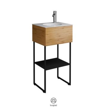 Burgbad Coco Waschtisch mit Unterschrank Set 9 - 45 cm