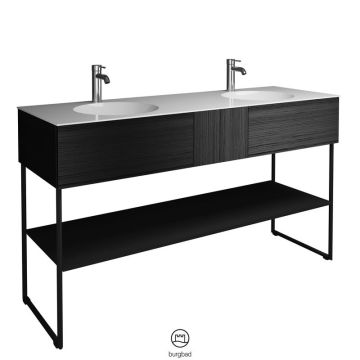 Burgbad Coco Waschtisch mit Unterschrank Set 4 - 151 cm