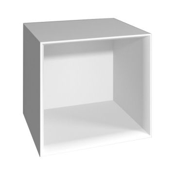 Burgbad Iveo Regal mit 1 offenem Fach Weiß