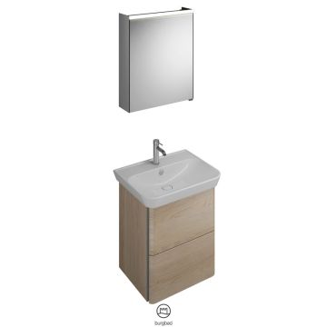 Burgbad Iveo Badmöbel-Set 1 Keramik