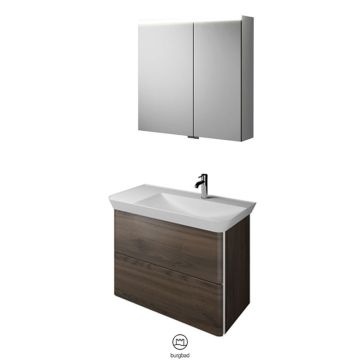 Burgbad Iveo Badmöbel-Set 20 Mineralguss