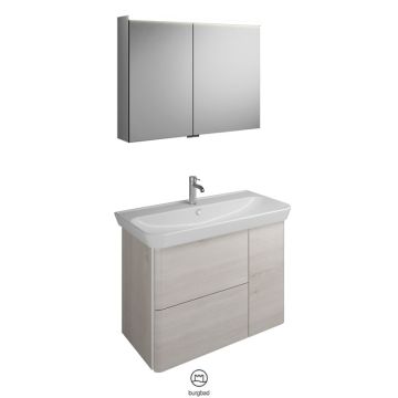Burgbad Iveo Badmöbel-Set 22 Keramik