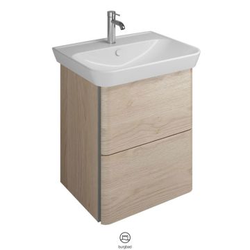 Burgbad Iveo Waschtisch mit Unterschrank 1