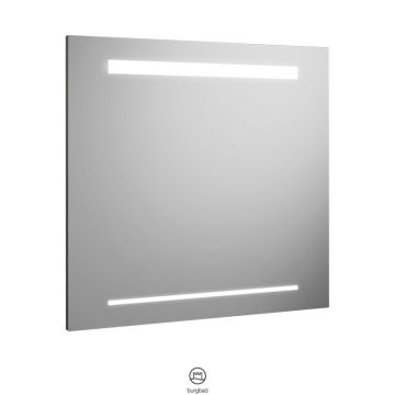 Burgbad Iveo Leuchtspiegel mit horizontaler LED-Beleuchtung