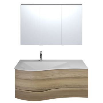 Burgbad Sinea 2.0 Badmöbel Set 5-1 - 121 cm