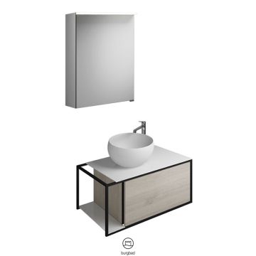 Burgbad Junit Badmöbel Set 77 cm