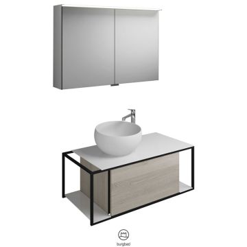 Burgbad Junit Badmöbel Set 90 cm