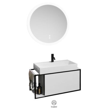 Burgbad Junit Badmöbel Set 77 cm