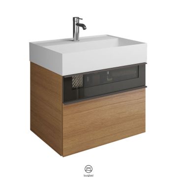 Burgbad Yumo Waschtisch mit Unterschrank - 1