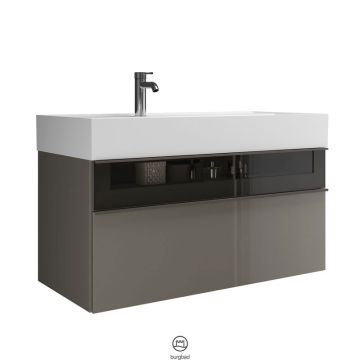 Burgbad Yumo Waschtisch mit Unterschrank - 1