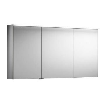 Burgbad Yumo Spiegelschrank 130 cm Doppeltür links