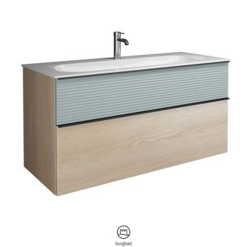 Burgbad Fiumo WTU-Set 4 - 122 cm Eiche mit