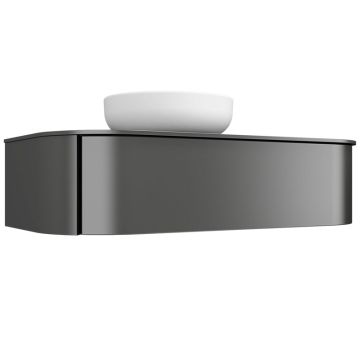 Burgbad Lavo 2.0 Waschtisch mit Unterschrank - 101 cm, Keramik-Aufsatzbecken