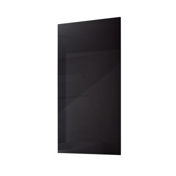 Corpotherma Infrarot Infrarotheizkörper Glas rahmenlos, schwarz