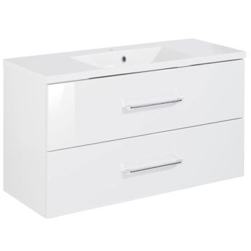 Fackelmann B.clever Waschtisch mit Unterschrank - 120 cm