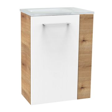 Fackelmann Gästebad Waschtisch mit Unterschrank Set 17
