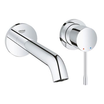 GROHE 2 Loch Waschtisch Wandbatterie Essence