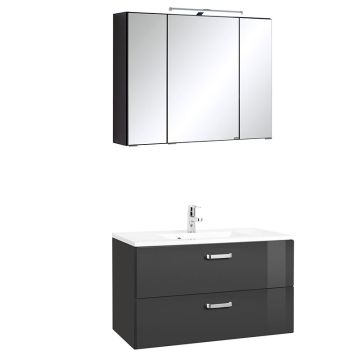 Held Möbel Bologna Badmöbel Set 15 - 80 cm