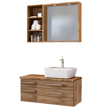 Held Möbel Davos Badmöbel Set 39 - 90 cm