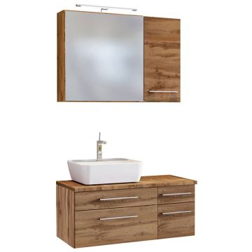 Held Möbel Davos Badmöbel Set 30 - 90 cm