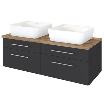 Held Möbel Davos Waschtisch mit Unterschrank - 120 cm
